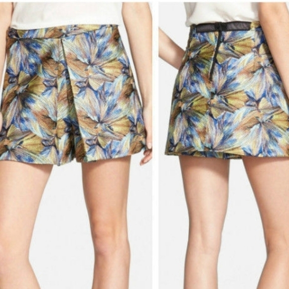 Sam Edelman Multicolors Inverted Pleat Mini Skort - Picture 6 of 6